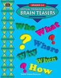 Cover: Intermediate Brain Teasers - Teacher Created Materials, Inc