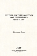 Abbildung von: Neither on This Mountain Nor in Jerusalem - Scholars Press