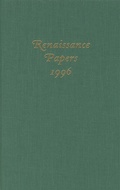 Cover: Renaissance Papers 1996 - Camden House Inc