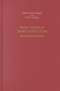 Cover: Recent Criticism of James Joyce's Ulysses - Camden House Inc