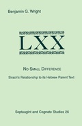 Cover: No Small Difference - Scholars Press