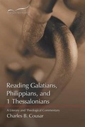 Cover: Reading Galatians, Philippians and 1 Thessalonians - Smyth & Helwys,U.S.