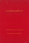 Cover: Columbia Papyri VIII - Scholars Press