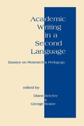Cover: Academic Writing in a Second Language - Praeger Publishers Inc