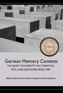 Cover: German Memory Contests - Camden House Inc