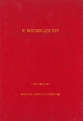 Cover: P. Michigan XVI - Scholars Press
