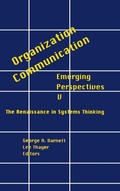 Cover: Organization-Communication - Praeger Publishers Inc