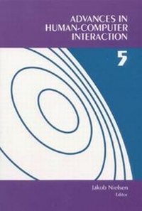 Enlarge image Cover: Advances in Human-Computer Interaction Volume 5 - Intellect Books
