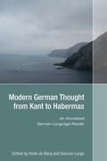 Cover: Modern German Thought from Kant to Habermas - Camden House Inc