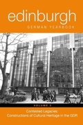 Cover: Edinburgh German Yearbook 3 - Camden House Inc