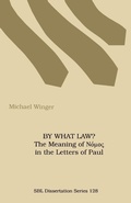 Abbildung von: By What Law? - Scholars Press
