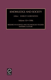 Enlarge image Cover: Research in Science and Technology Studies - JAI Press Inc.