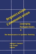 Cover: Organization-Communication - Praeger Publishers Inc
