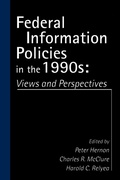 Cover: Federal Information Policies in the 1990s - Praeger Publishers Inc