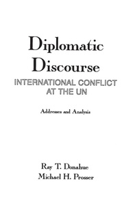 Abbildung von: Diplomatic Discourse - Praeger Publishers Inc
