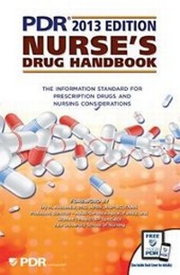 Abbildung von: PDR Nurse's Drug Handbook 2013 - Physician's Desk Reference (PDR)
