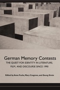 Cover: German Memory Contests - Camden House Inc