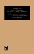Cover: Research in Organizational Change and Development - JAI Press Inc.