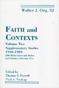 Cover: Faith and Contexts - Scholars Press