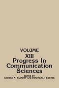 Cover: Progress in Communication Sciences - Praeger Publishers Inc