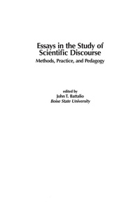 Enlarge image Cover: Essays in the Study of Scientific Discourse - Praeger Publishers Inc