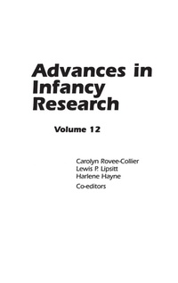 Enlarge image Cover: Advances in Infancy Research - Praeger Publishers Inc