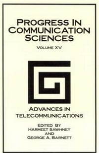 Enlarge image Cover: Progress in Communication Sciences - Praeger Publishers Inc