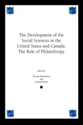 Cover: Development of the Social Sciences in the United States and Canada - Praeger Publishers Inc