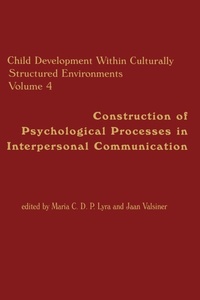 Enlarge image Cover: Child Development Within Culturally Structured Environments, Volume 4 - Praeger Publishers Inc