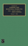 Cover: Advances in Learning and Behavioural Disabilities - JAI Press Inc.