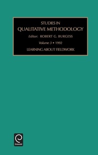 Enlarge image Cover: Learning About Fieldwork - JAI Press Inc.