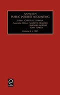 Cover: Advances in Public Interest Accounting - JAI Press Inc.