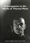 Cover: A Companion to the Works of Thomas Mann - De Gruyter
