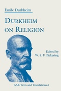Cover: Durkheim on Religion - Scholars Press