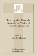 Cover: Tracing the Threads - Scholars Press