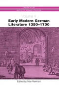 Cover: Early Modern German Literature 1350-1700 - De Gruyter