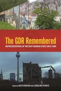Cover: The GDR Remembered - De Gruyter