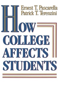 Enlarge image Cover: How College Affects Students - Jossey-Bass