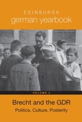 Cover: Edinburgh German Yearbook 5 - De Gruyter