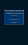 Cover: Biology, Society, and Behavior - Praeger Publishers Inc