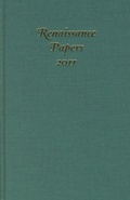 Cover: Renaissance Papers 2011 - De Gruyter