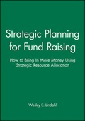 Cover: Strategic Planning for Fund Raising - Jossey-Bass