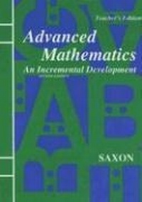 Enlarge image Cover: Advanced Mathematics - Saxon Publishers