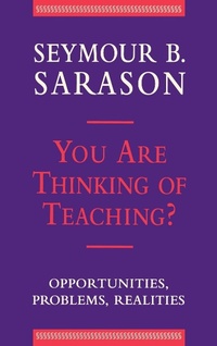 Enlarge image Cover: You Are Thinking of Teaching? - Wiley