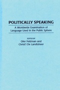 Cover: Politically Speaking - Praeger Publishers Inc