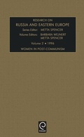 Cover: Women in Post-communism - JAI Press Inc.