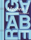 Cover: Student Edition 2004 - Saxon Publishers