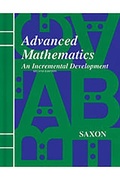 Cover: Saxon Advanced Math Answer Key & Tests Second Edition - Saxon Publications