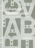 Cover: Advanced Math Test Forms - Saxon Publishers