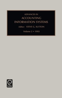 Abbildung von: Advances in Accounting Information Systems - JAI Press Inc.